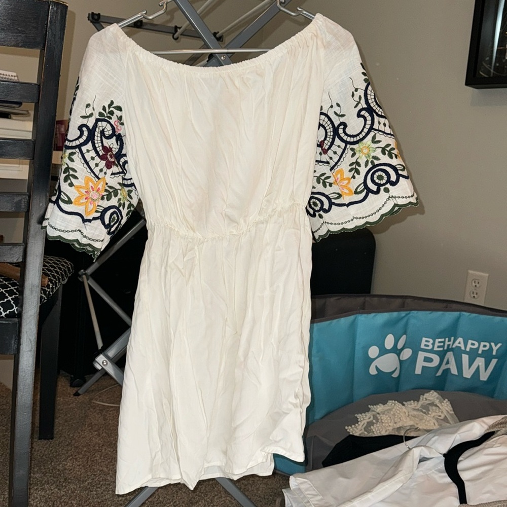 Off the shoulder dress